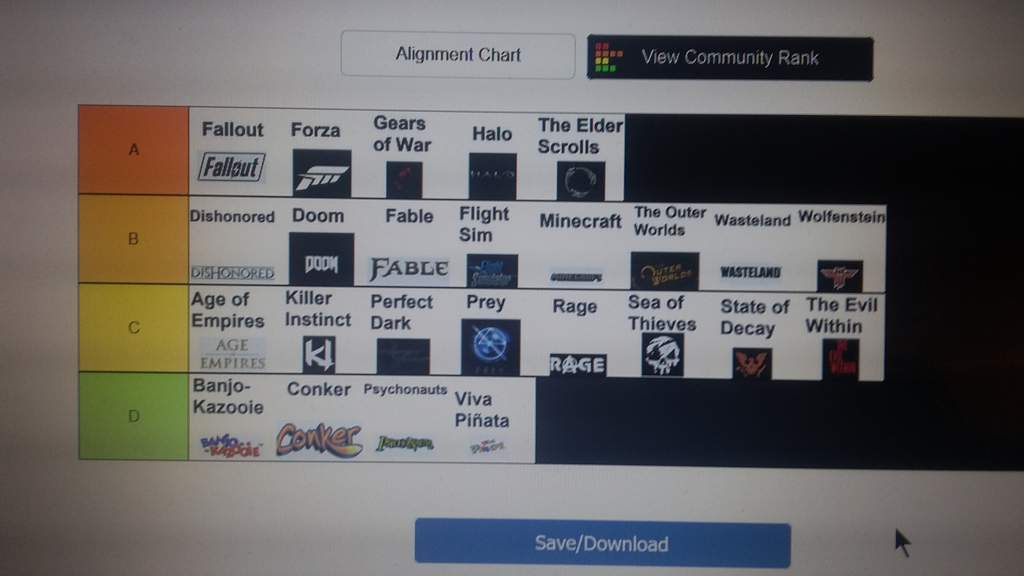 Time for some fun.. a Xbox IP tier list Gaming XboxEra