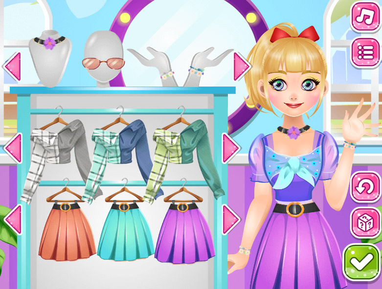 Girlzone Style Up Game Speel online bij Y8.com