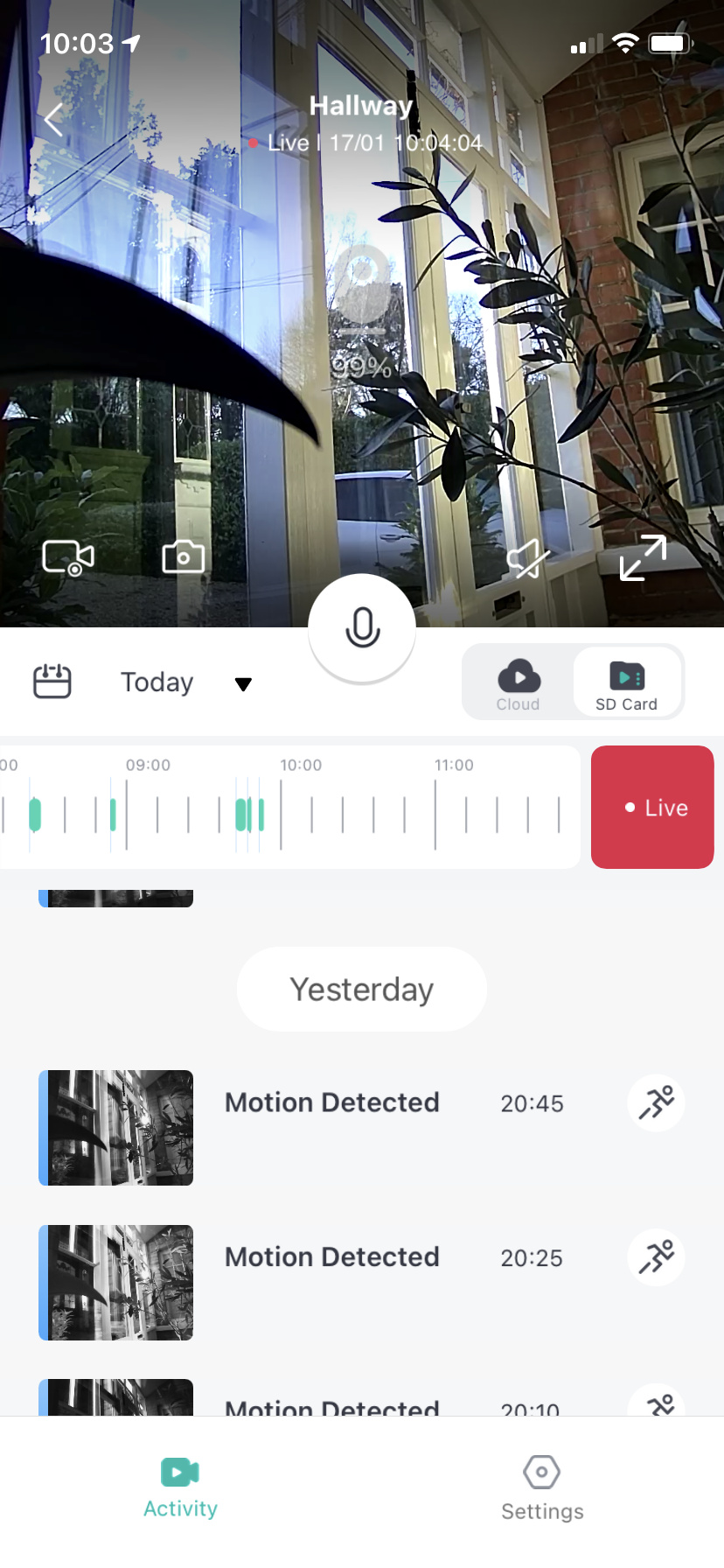 Yi Camera only storing 2 days of clips on SD card? Community Support Kami Community