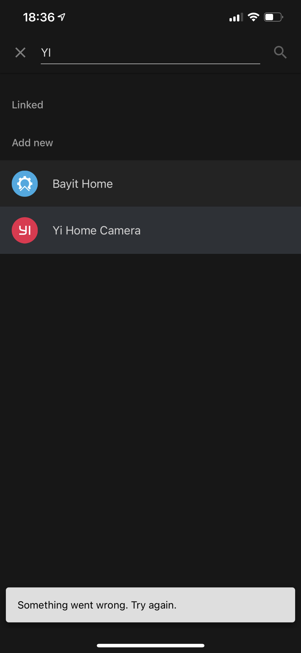 YI won’t connect to google home Community Support Kami Community