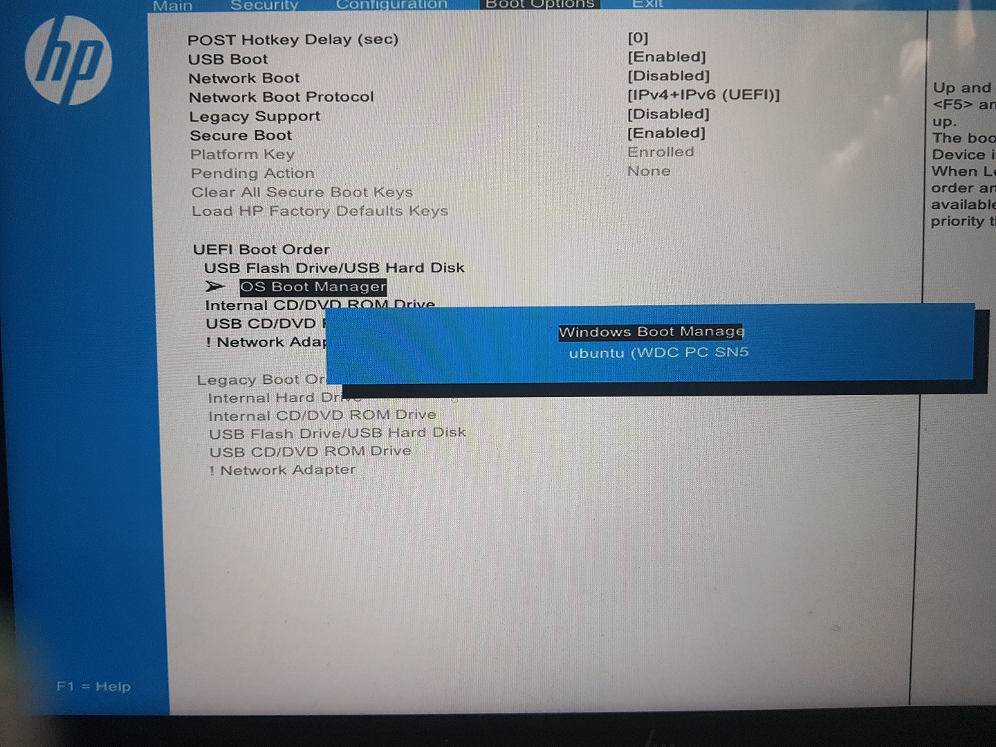 Hp Bios Key Windows 10 Hp Desktop Pcs Bios Setup Utility Information Images