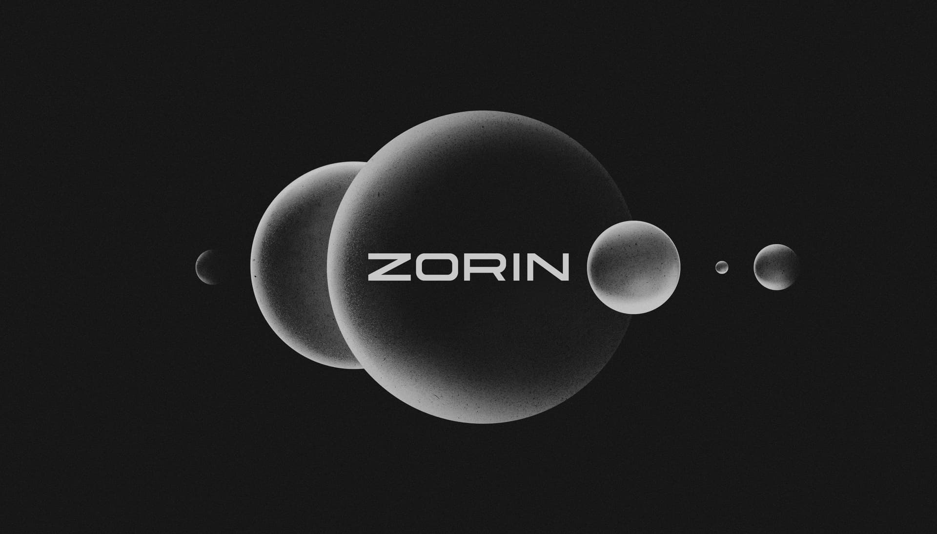 Accent colored ZORIN wallpapers presented in Z17 Customization
