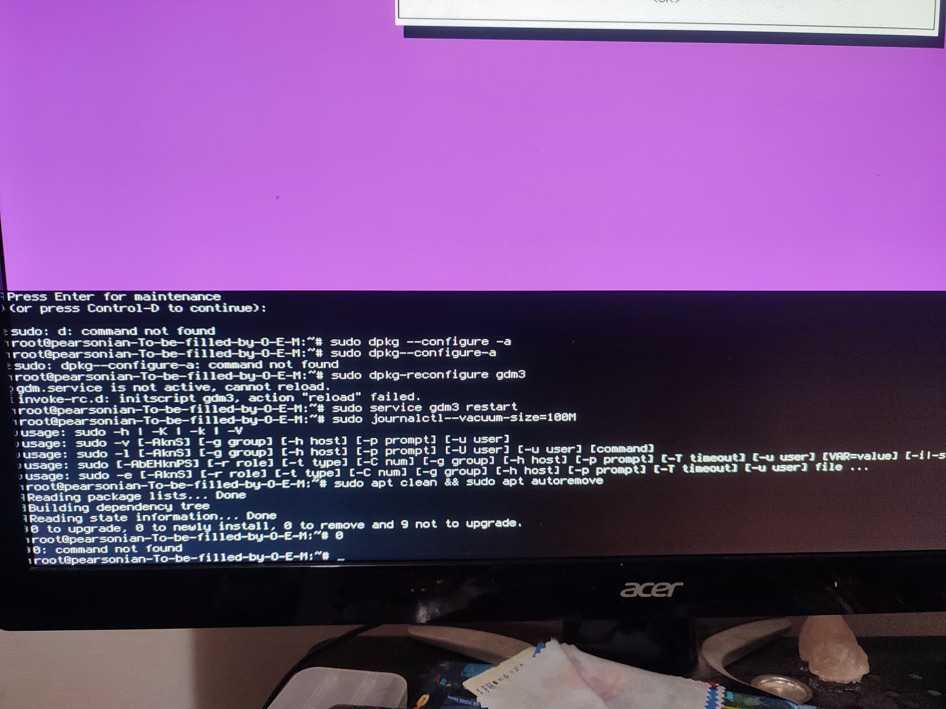 Boot halts at blank screen with blinking cursor General Help Zorin