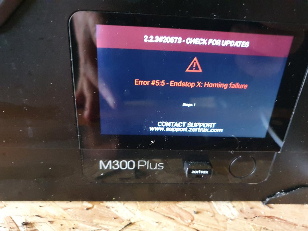 Errors after print on M300+ and M200+ Support&troubleshooting Forum Zortrax