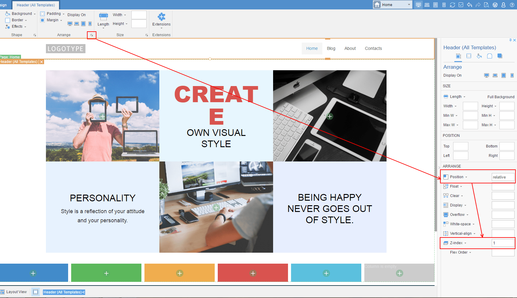 Sub Menu items are Hidden behind Slider BillionAnswers
