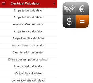 7 Best electrical calculator apps for android and their features