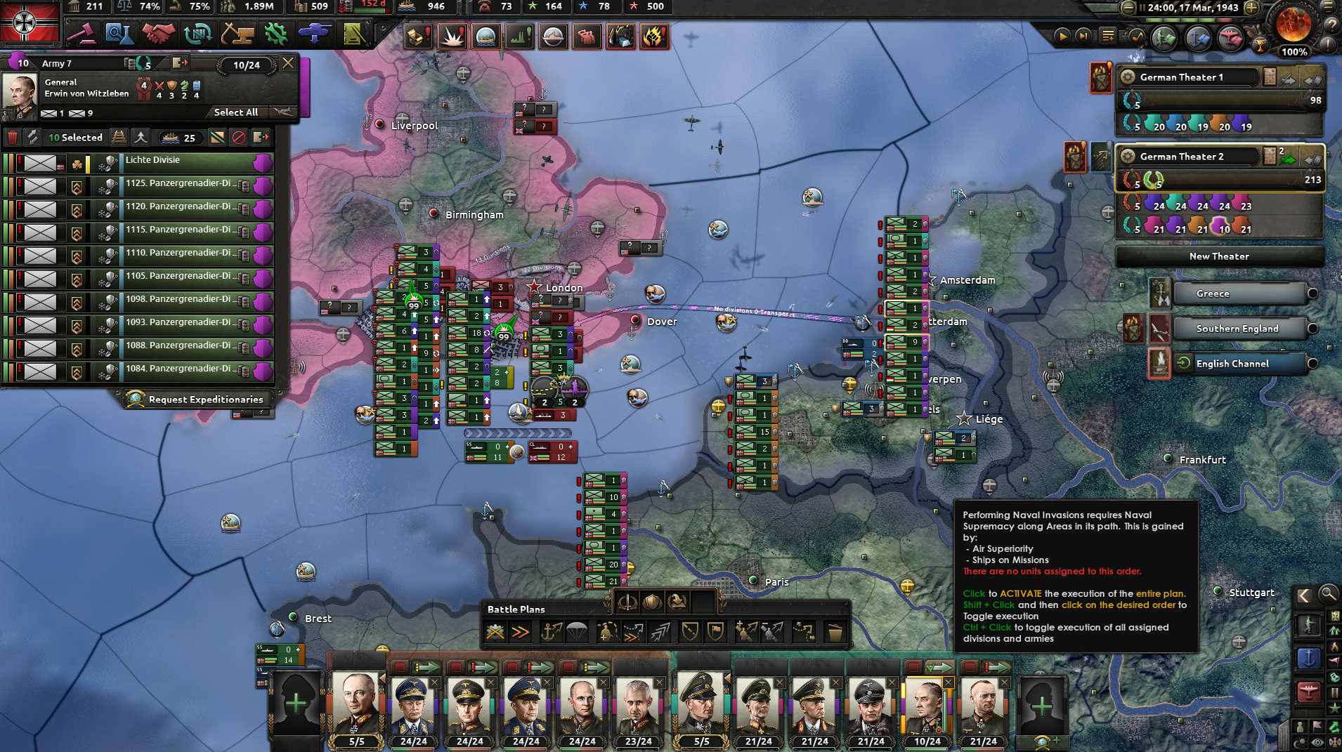 Why does the naval invasion not start... Paradox Interactive Forums