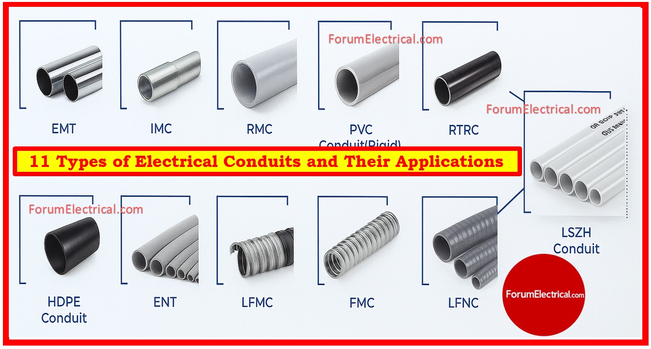 Conduit Wiring Types