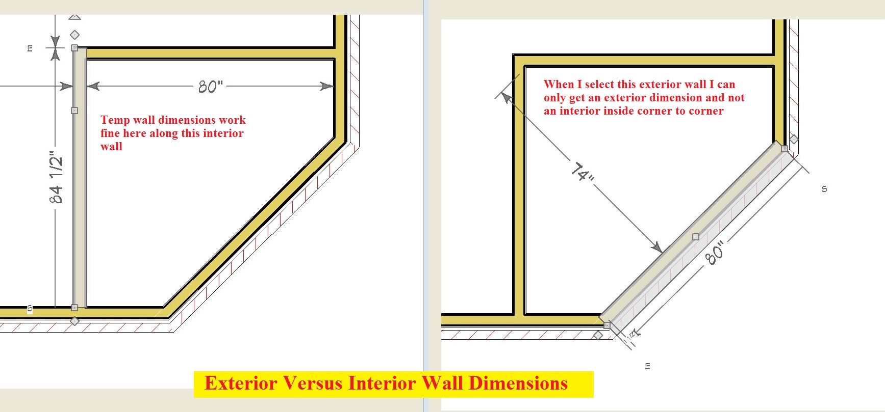 Wall Dimensions General Q & A ChiefTalk Forum