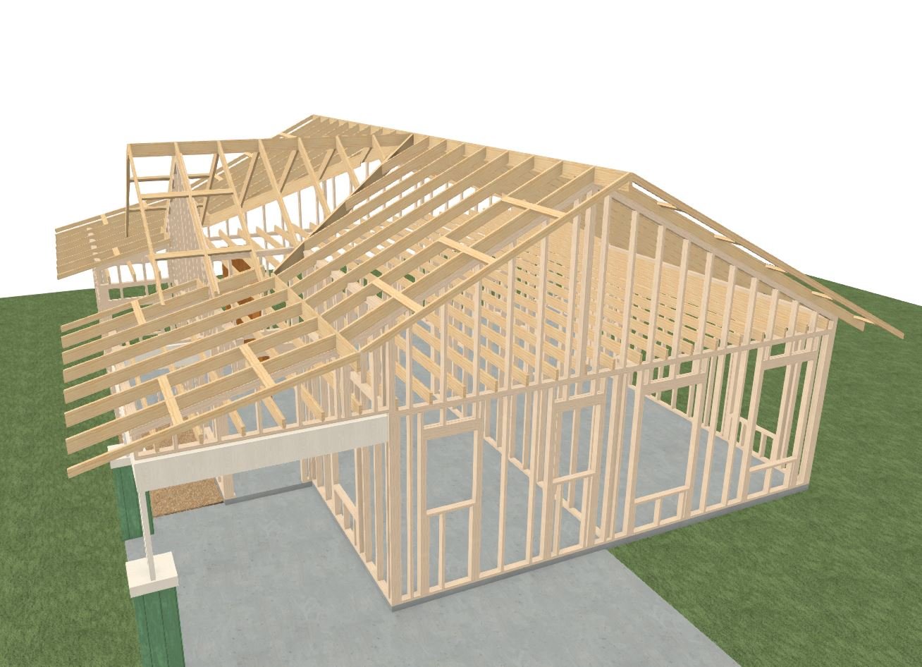 Ceiling Joists Run Perpendicular To Rafters Shelly Lighting