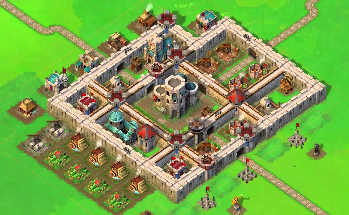 Can you build random walls and unlimited towers in AoE4? IV