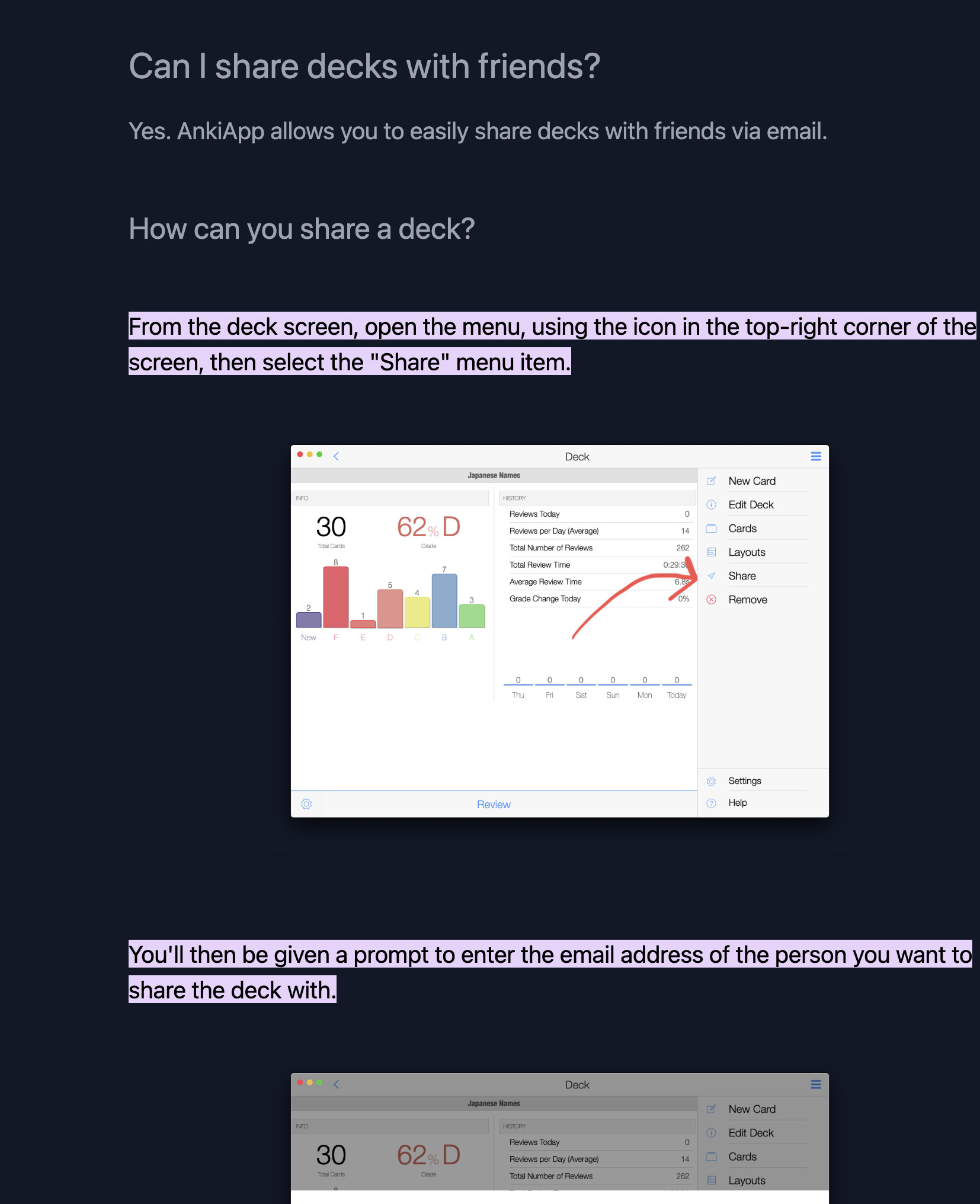 How to Share Anki Deck with a FRIEND Help Anki Forums