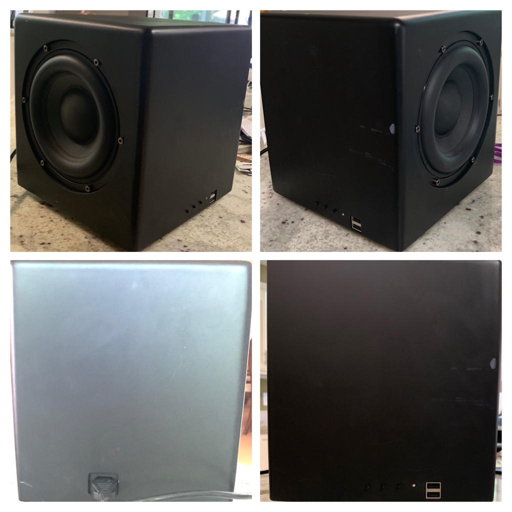 Unknown dual opposite subwoofer. Can somebody please provide any