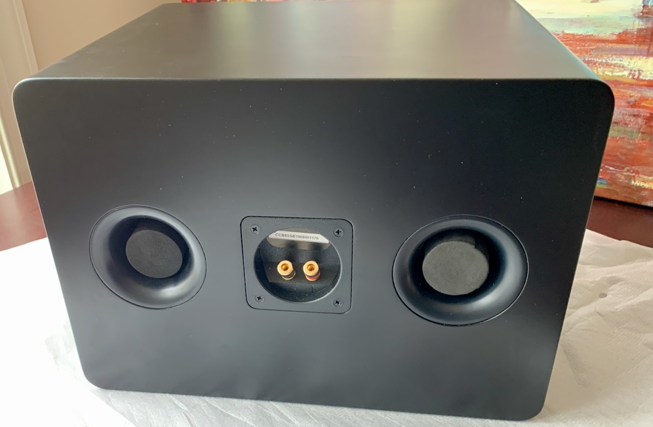 HSU CCB8 Center Channel Speaker Black Satin Finish with Black Driver