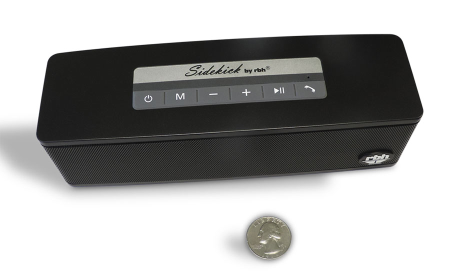 RBH Sound Sidekick Portable Bluetooth Speaker Review Audioholics Home