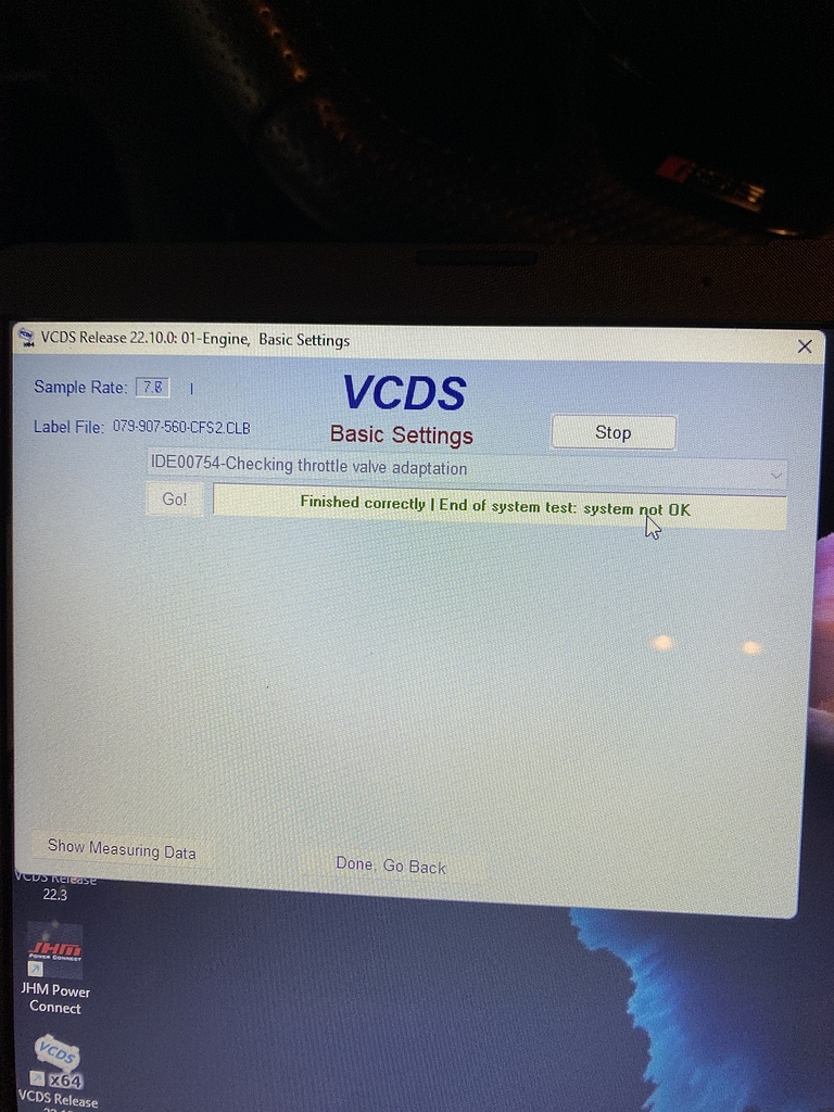 VCDS Throttle Body Issue A5/S5/RS5 Audi Revolution