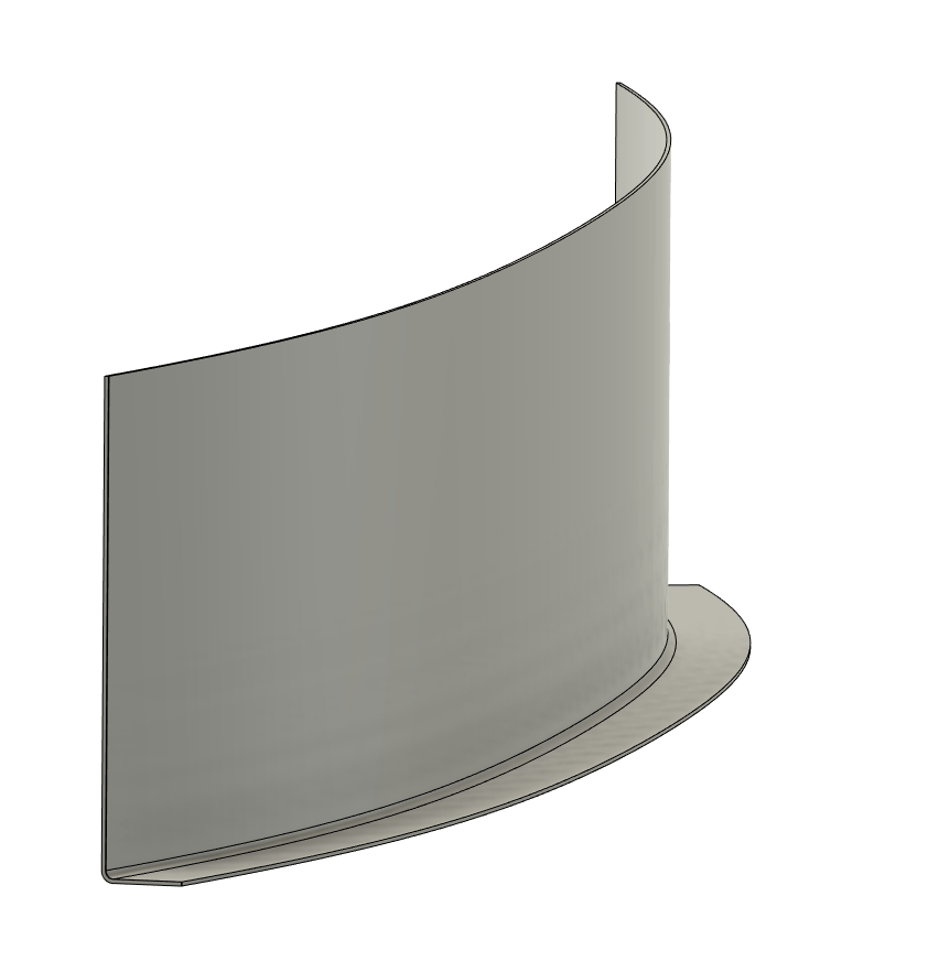 Sheetmetal curved flange Autodesk Community