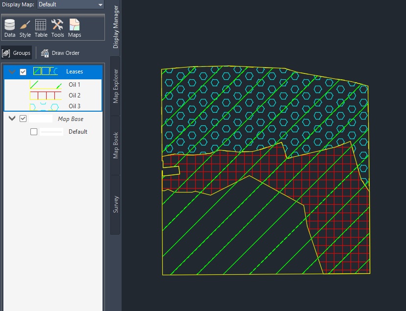 Stylizing a shapefile that has multiple polygons on top of one another