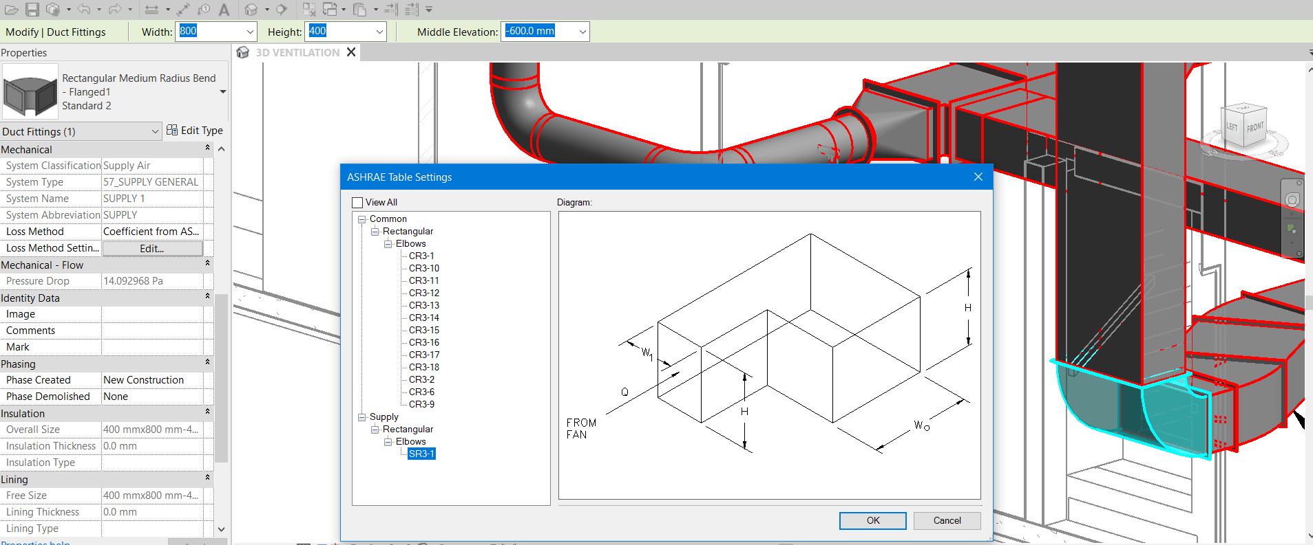Duct Fitting & ASHRAE Table Autodesk Community