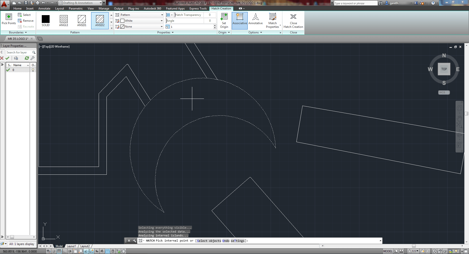 AutoCAD 2014 won't HATCH Autodesk Community