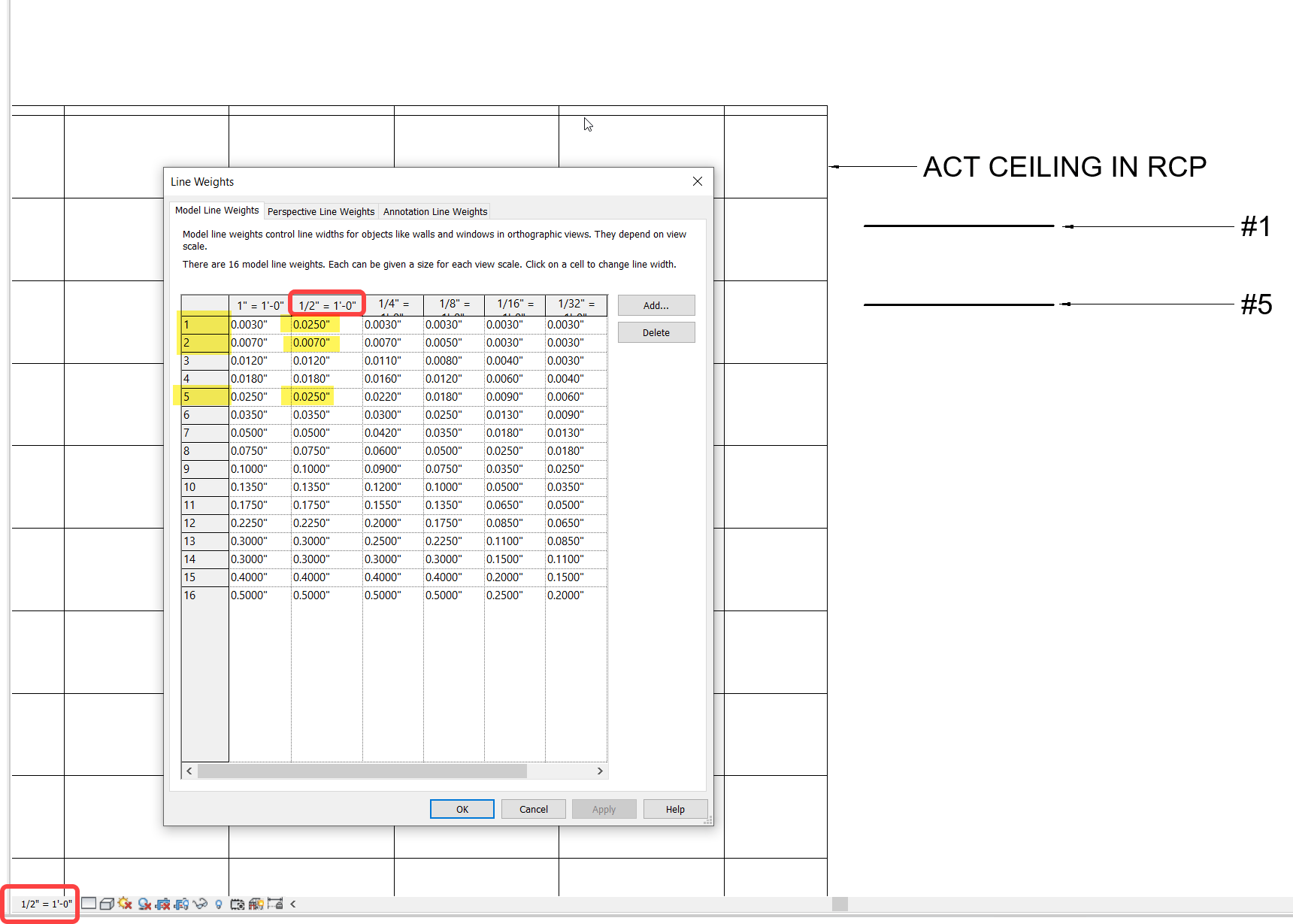 Solved Ceiling Grid Lineweights Autodesk Community