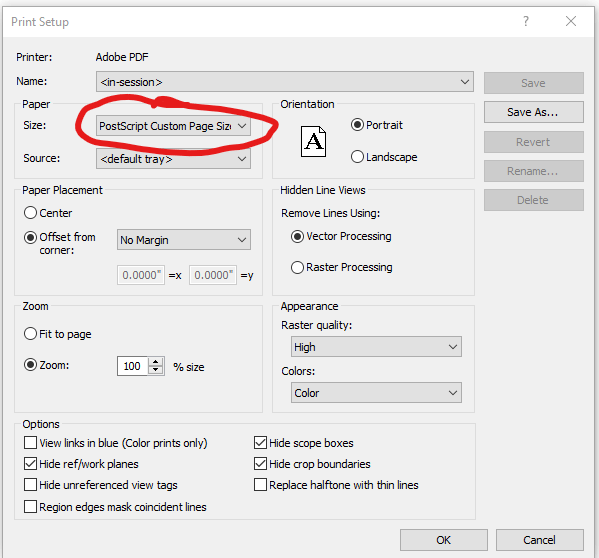 Revit cant handle our largest sheet size Autodesk Community