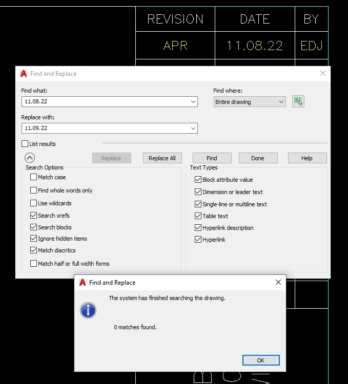 Solved Find & replace not working for block attributes after re