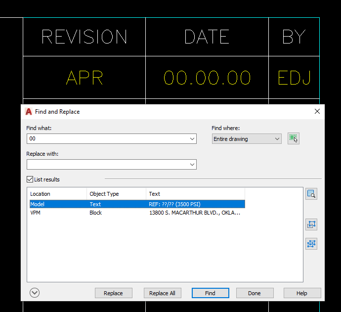 Solved Find & replace not working for block attributes after re