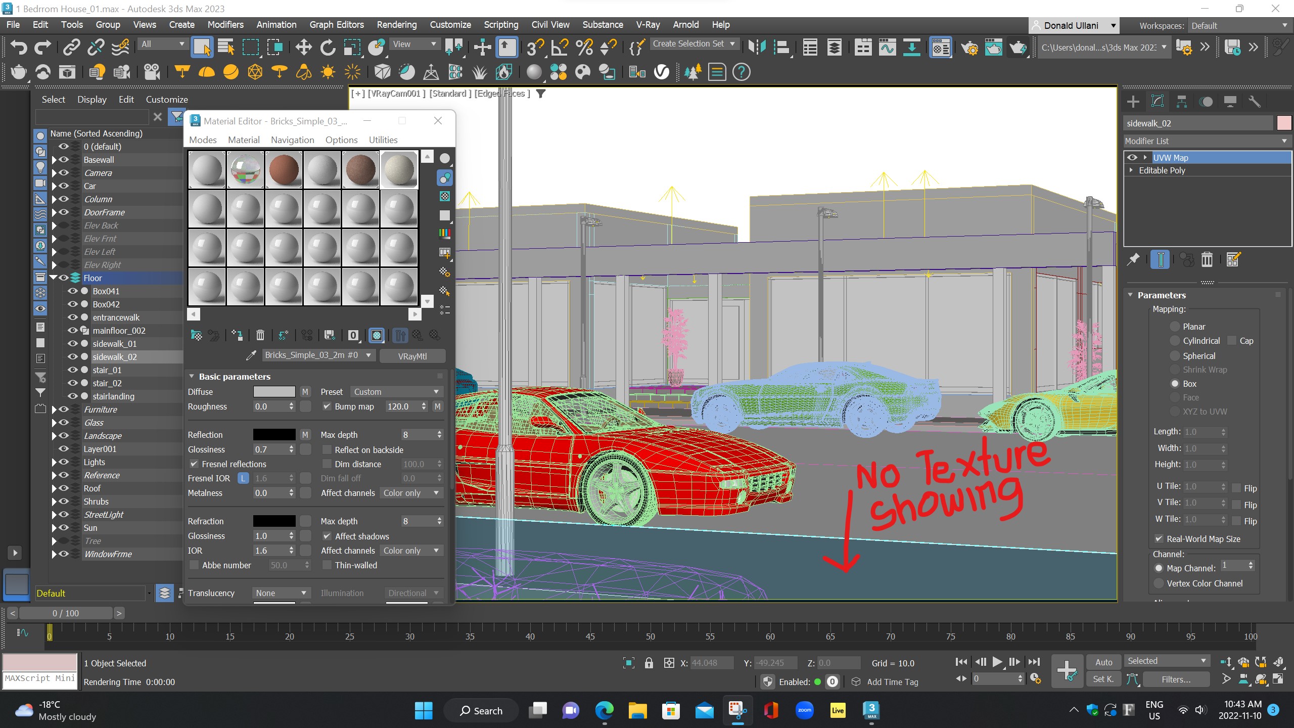 Texture not showing in viewport Autodesk Community