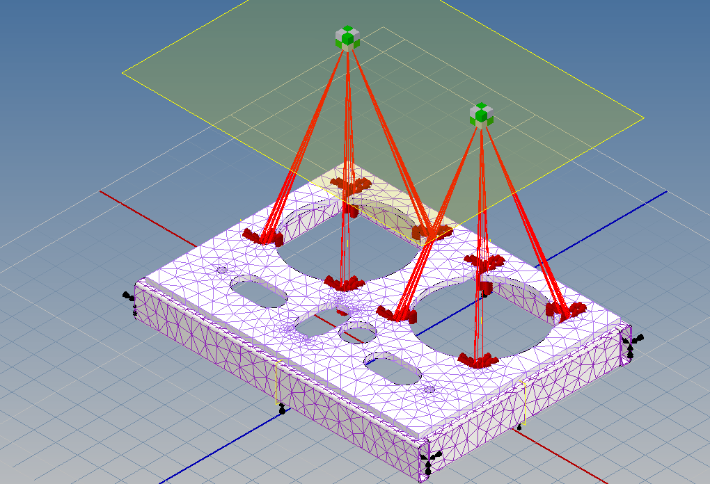 Solved Nastran Rigid Body Connection to Concentrated Mass Autodesk