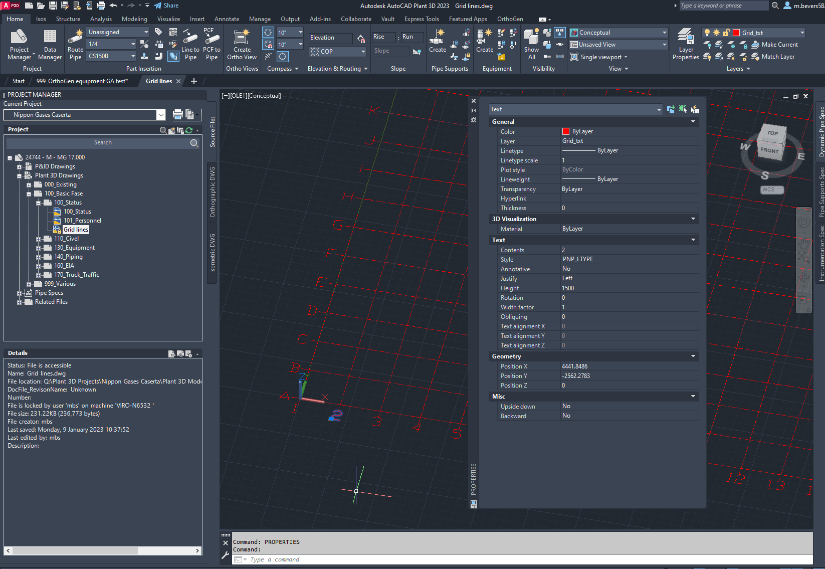 Solved How to get grid lines and grid numbers to properly show up on