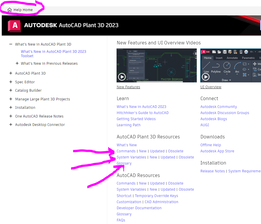 Solved plant 3D commands Autodesk Community