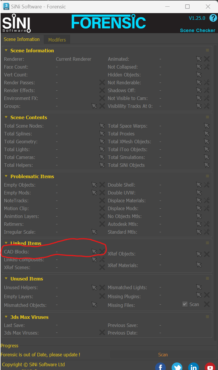 Deleting objects named "Layer" and "Block" from an Impoted CAD file