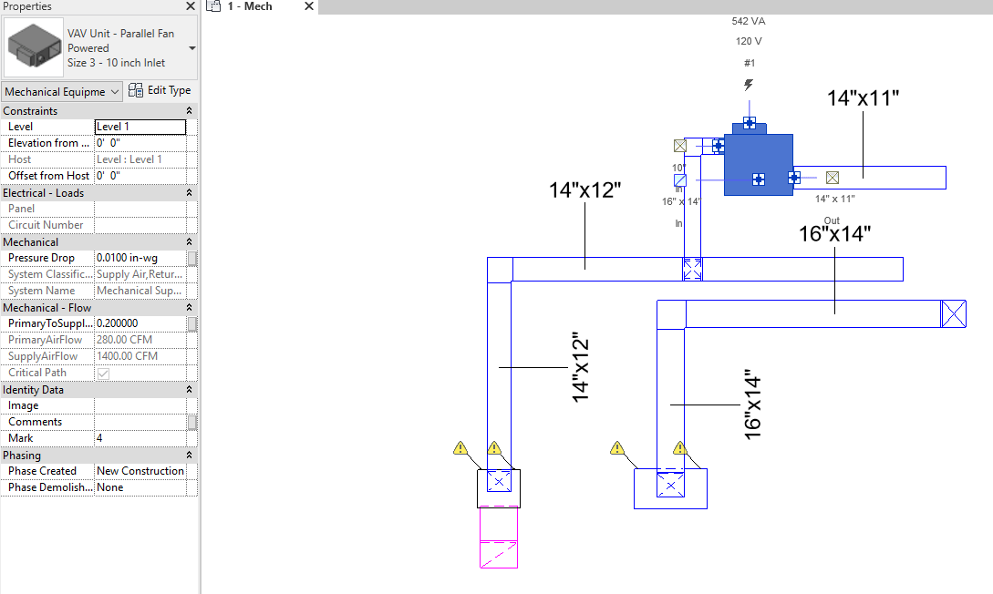 Tag duct riser with info from AHU attached to the system Autodesk Community