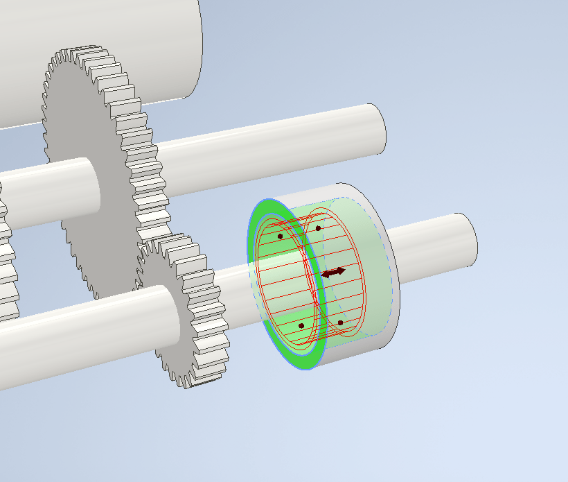 How to create concentric internal spur gear (ratio 1)? Autodesk Community