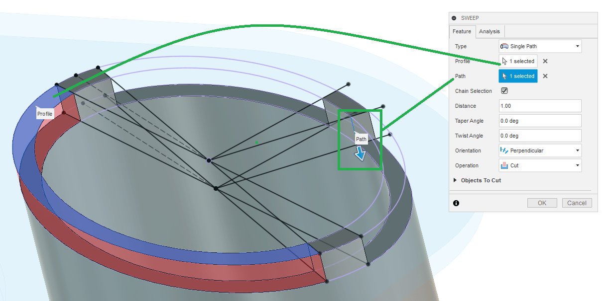 Loft intersects itself, and extrude does opposite of sketch Autodesk