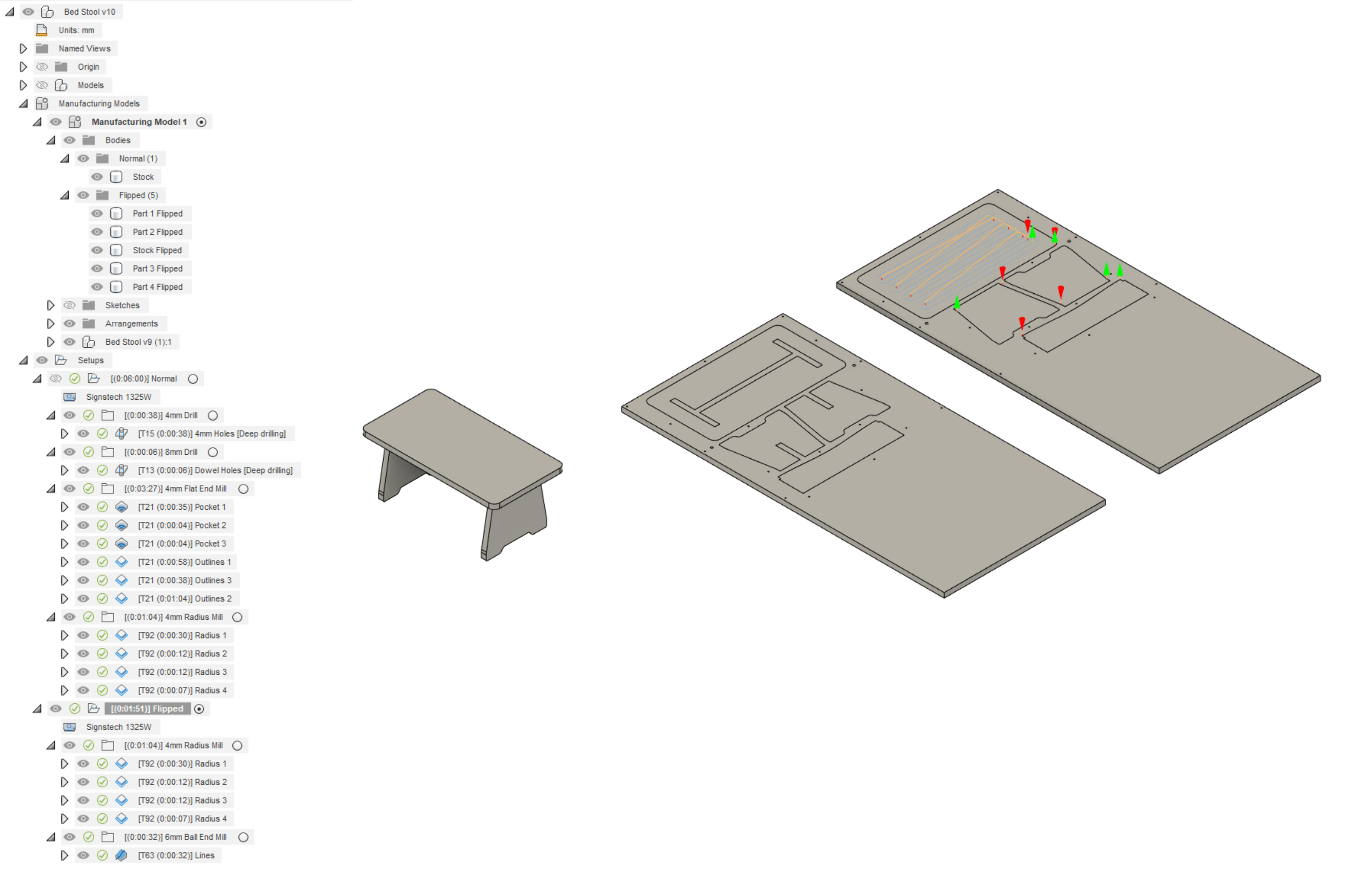 Best way to flip a setup Autodesk Community