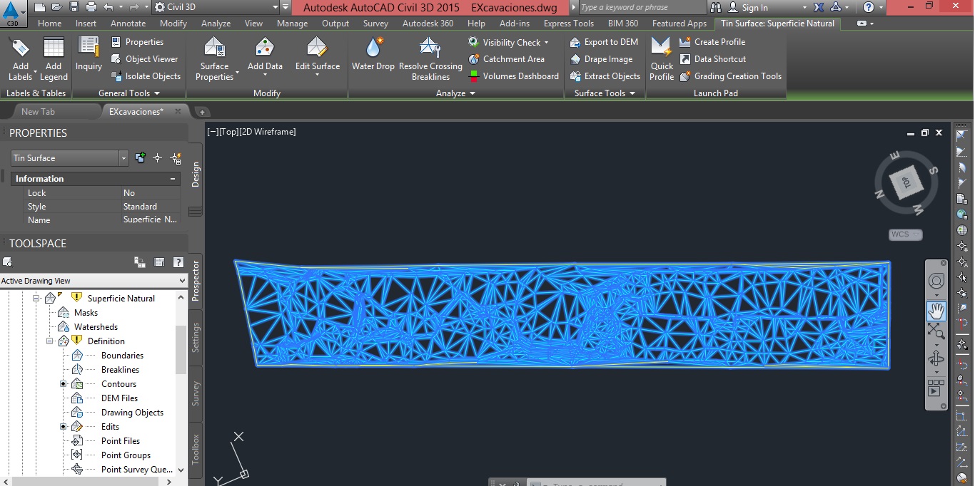 Solved Calculate the volume of excavations from contour