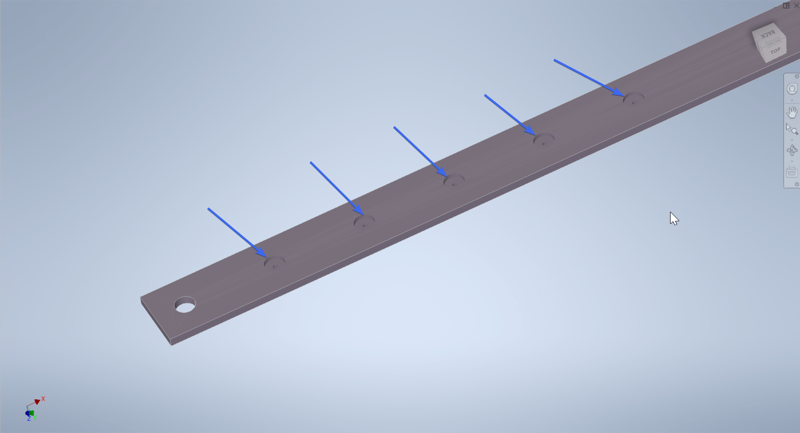 Inventor Nesting show counterbore holes Autodesk Community