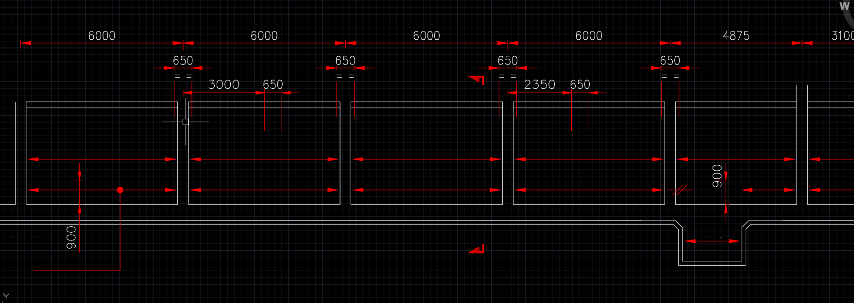 Filtering empty dimensions rebar range dimensions exisiting drawings