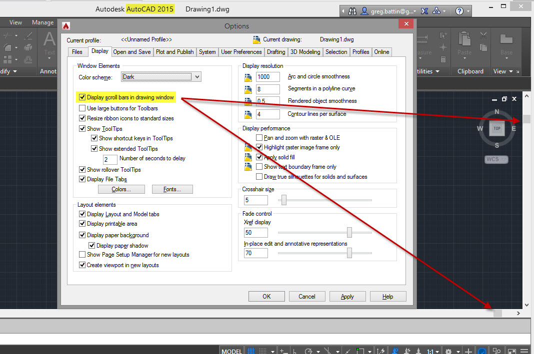 Solved No horizontal scroll bar Autodesk Community