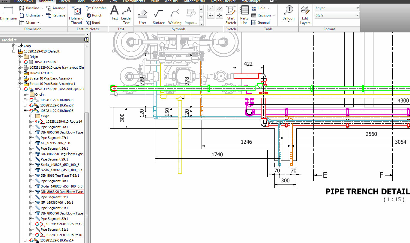 Inventor drawing view with colored lines Autodesk Community