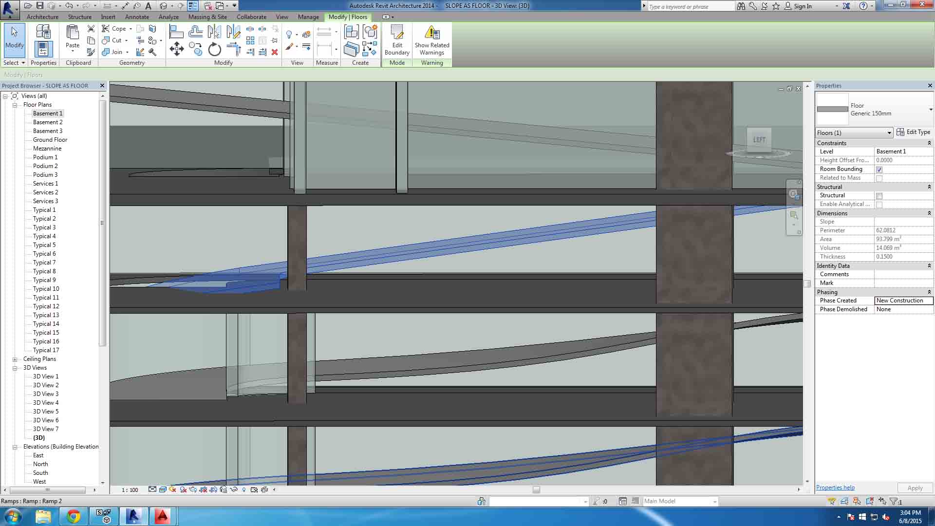 How to fix tilted slopes on Revit? Autodesk Community