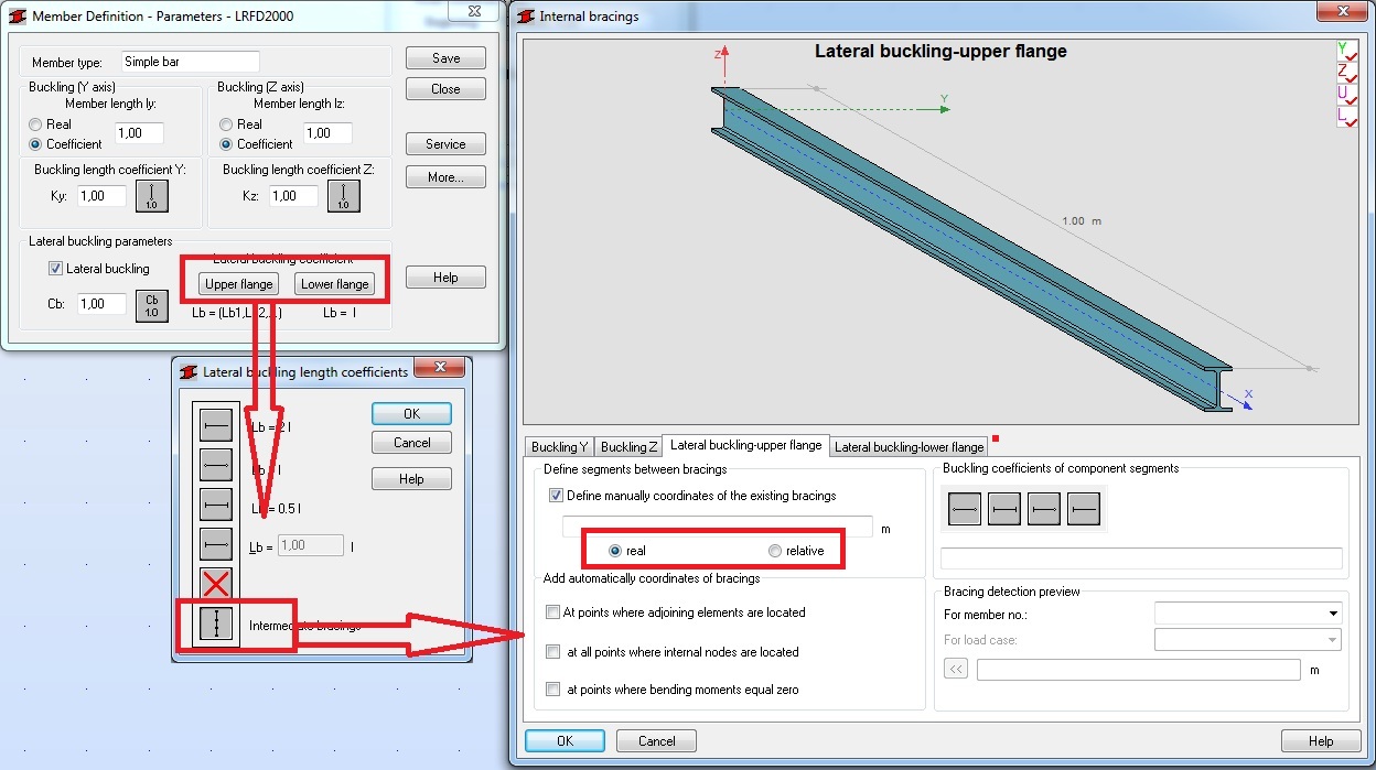 Manual LT buckling length in LRFD steel design module Autodesk Community