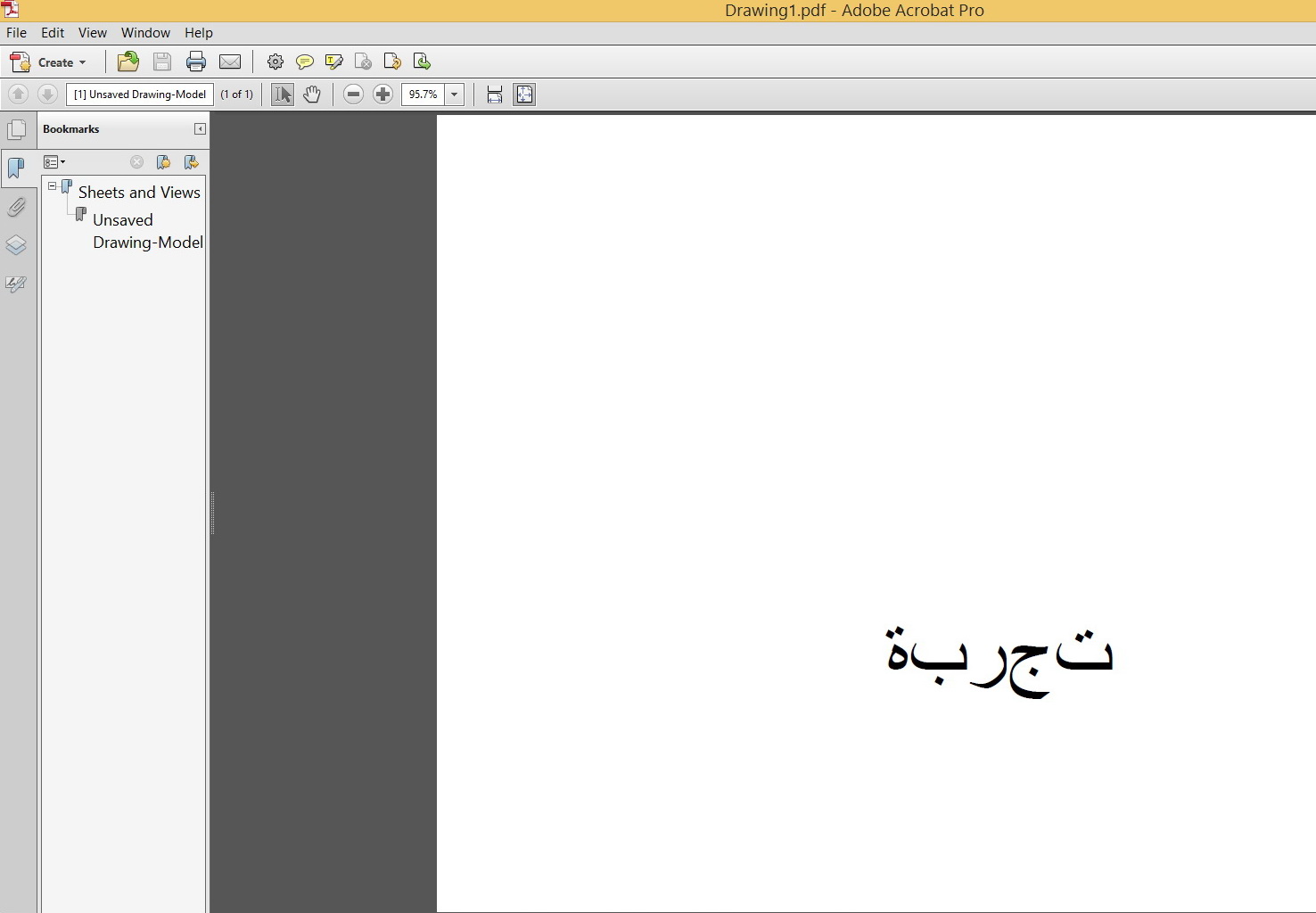 Arabic font in the AutoCAD that can be printed as pdf correctly