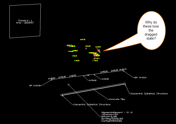 Dragged state does not survive insert, copy+paste, bind xref Autodesk