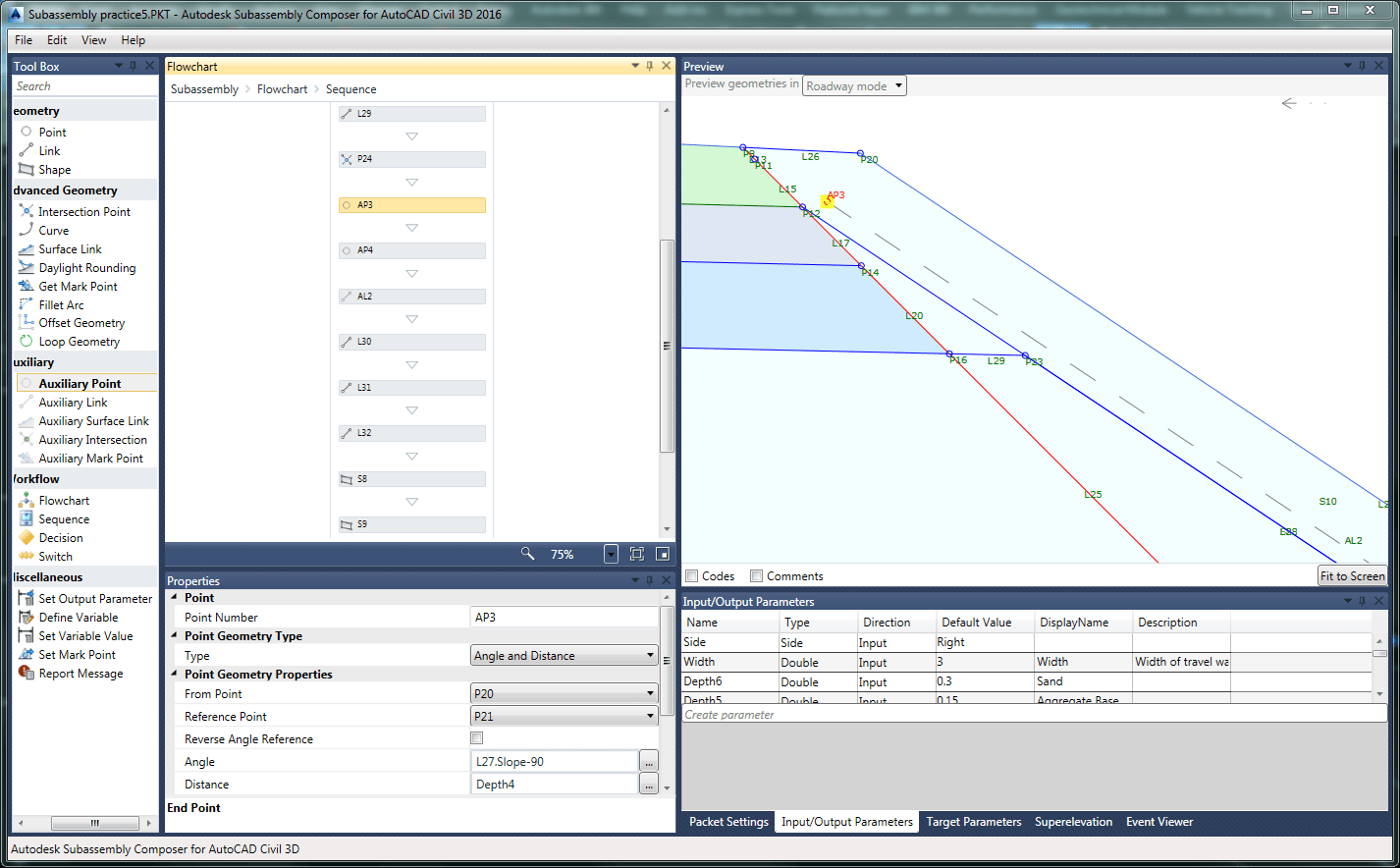 Solved Subassembly Composer Parallel daylight lining links with
