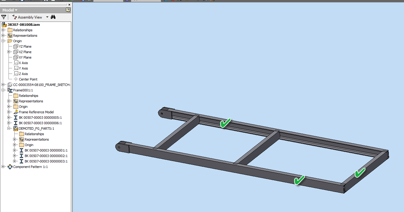 Solved Frame Generator Demoting components Autodesk Community