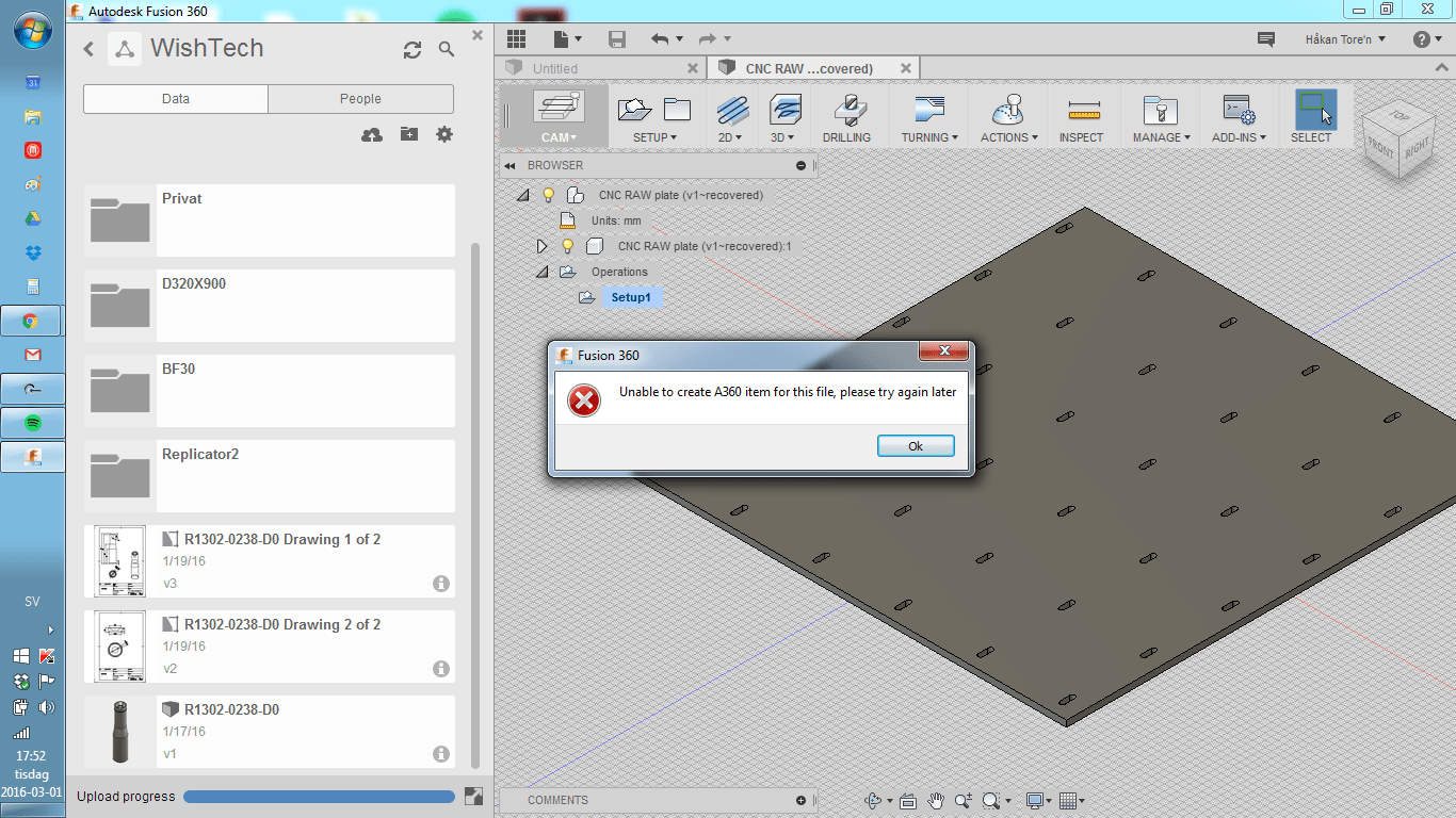 Solved Fusion 360 update, a lot of problems (Windows 7