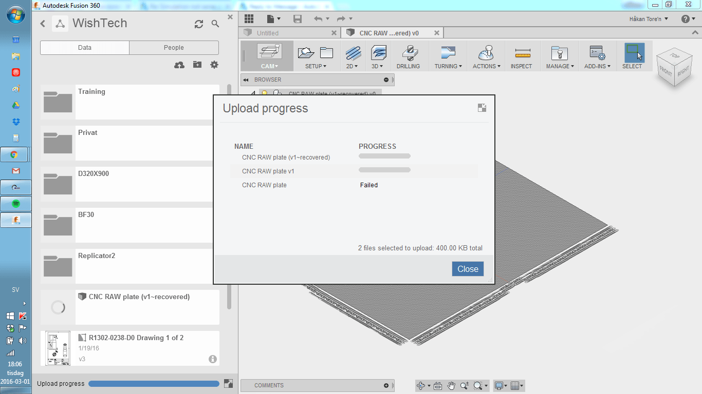 Solved Fusion 360 update, a lot of problems (Windows 7